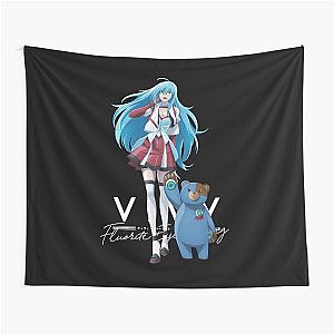 Vivy And Cute Bear Tapestry