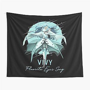 Vivy Fluorite Eye's Song Blue Circle Art Tapestry