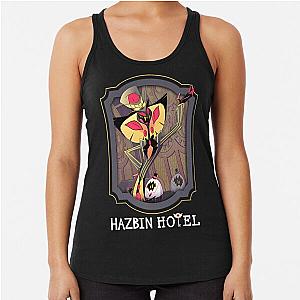 Hazbin Hotel - Sir Pentious Card Racerback Tank Top