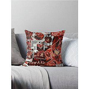 Alastor Strawberry Pimp Throw Pillow