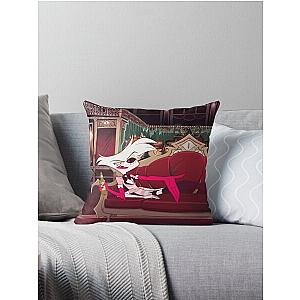 Hazbin Hotel - Angel Dust Throw Pillow