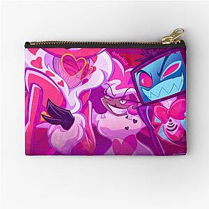 Hazbin Hotel - The Future of Hell Belongs to the Vees <3 Zipper Pouch