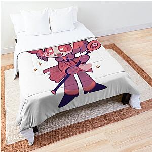 Alastor Hazbin Hotel Vivziepop Chibi Sticker Comforter