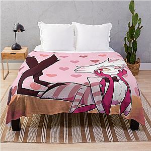 Hazbin Hotel - Angel Dust Throw Blanket