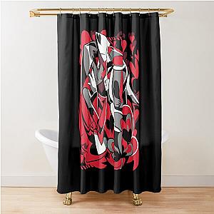 Hazbin Hotel Charlie & Vaggie Shower Curtain