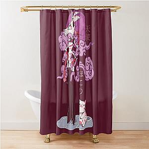 Angel Dust Pet - Hazbin Hotel Shower Curtain