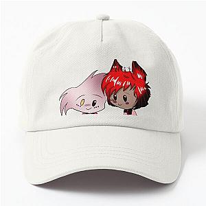 Chibi Angel and Alastor Dad Hat