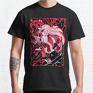 Charlie + Alastor 2024 Valentine's Day Inspired Fanmerch BLACK Ver. Classic T-Shirt