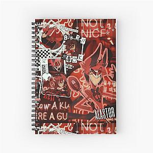 Alastor Strawberry Pimp Spiral Notebook