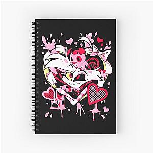 Hazbin Hotel Angel Dust Spiral Notebook