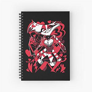 Hazbin Hotel Angel Dust Spiral Notebook