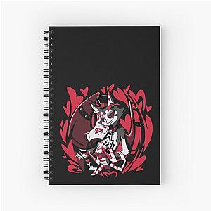 Hazbin Hotel - Huskerdust Valentine Spiral Notebook