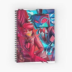 Alastor and Vox Spiral Notebook