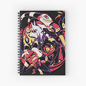 Hazbin Hotel Merch Helluva Boss Group Essential T-Shirt.png Spiral Notebook