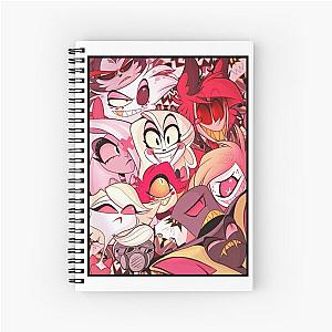 Charlie and Friends! - Hazbin Hotel Spiral Notebook