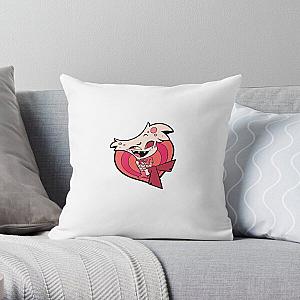 Vivziepop Chibi Angel Dust Throw Pillow