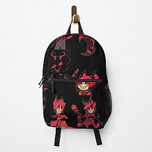 Alastor Hazbin hotel sticker pack Backpack