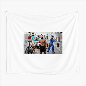 Vladimir Shmondenko The Silent Lifter Vladimir Shmondenko Tapestries