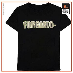 Vlone T-Shirts - Vlone Forgiato Black T-Shirt VL2309