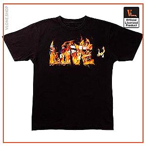 Vlone T-Shirts - Vlone LOVE- T-Shirt - Black VL2309