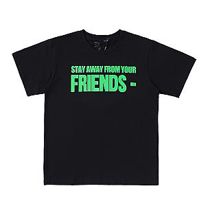 Vlone Shirts - Vlone Stay Away From Your Friends Tee VLC2710