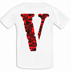 Vlone Shirts - VLONE Camo Tee Back Print VLC2710