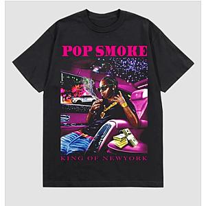 Vlone Shirts - Pop Smoke X Vlone King Of Ny T-shirt VLC2710