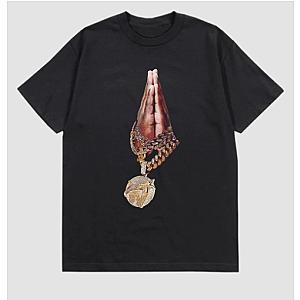 Vlone Shirts - Pop Smoke X Vlone Chain T-shirt VLC2710