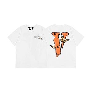 Vlone Shirts - VLONE Friends Butterfly Tshirt  VLC2710