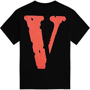 Vlone Shirts - Vlone Friends Godfather Mulberry St Red Black Tee VLC2710