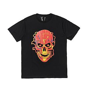 Vlone Shirts - Vlone Shocker Skull T-Shirt VLC2710