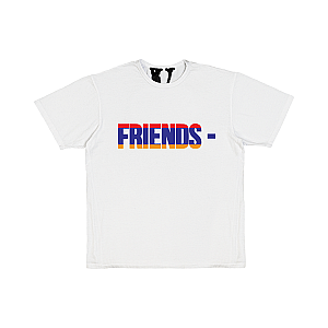 Vlone Shirts - FRIENDS ARM T-SHIRT WHITE VLC2710