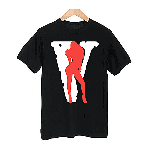 Vlone Shirts - Vlone Stripper Girl T-Shirt VLC2710