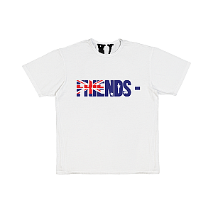 Vlone Shirts - FRIENDS AUS T-SHIRT WHITE VLC2710