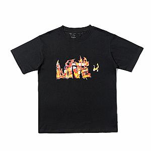 Vlone Shirts - VLONE Flame Love Tee VLC2710