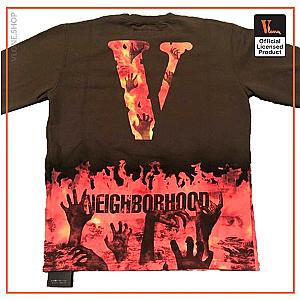 Vlone Shirts - Vlone Neighborhood Crewneck T-Shirt VL2409