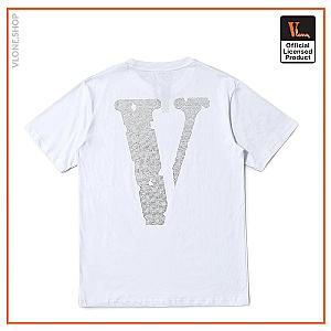 Vlone Shirts - Vlone Friends Drilling Logo T-Shirt VL2409