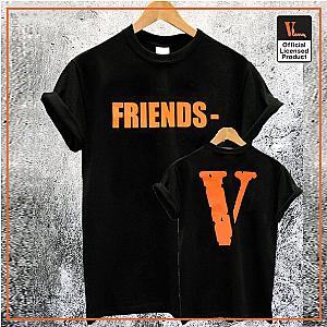 Vlone Shirts - VLONE Friends Print T-Shirt VL2409