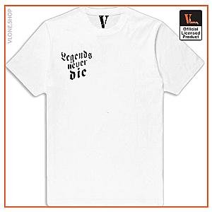 Vlone Shirts - Juice Wrld X Vlone Legends Never Die T-Shirt VL2409