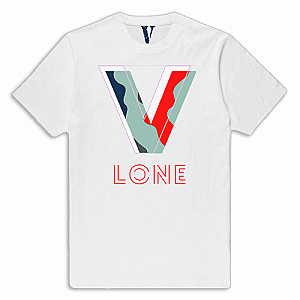 Vlone Shirts - Vlone Camo Pattern T-Shirt VLC2710