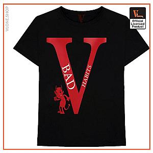 Vlone Shirts - Vlone Bad Habits T-Shirt VL2409