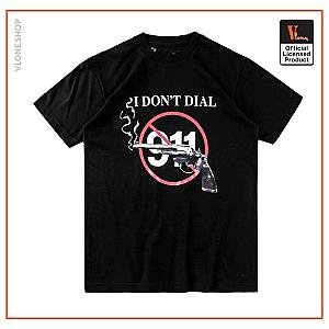 Vlone T-Shirts - VLONE I DON'T DIAL 911 Unisex T-Shirt VL2309