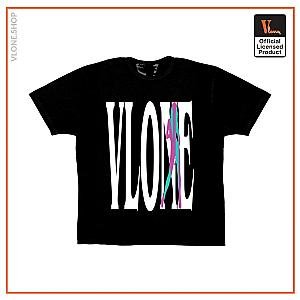 Vlone T-Shirts - Vlone Vice City T-Shirt  Black VL2309