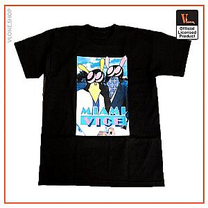 Vlone T-Shirts - Vlone Miami Vice Tee  Black VL2309