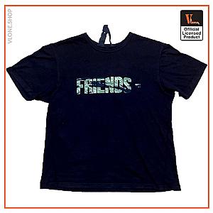 Vlone T-Shirts - Vlone Forest Camo Friends Tee  Black VL2309