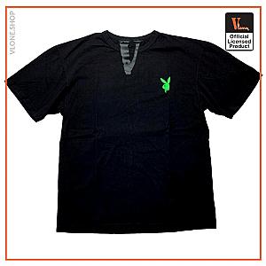 Vlone T-Shirts - Vlone x Playboy Carti Bunny Tee  Black VL2309