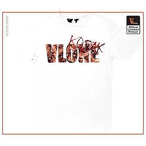 Vlone T-Shirts - Kodak Black x Vlone Vlonekb White T-Shirt VL2309