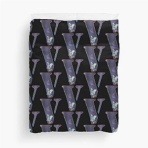 Vlone with beautiful frog , cute design for V Duvet Cover