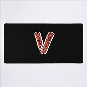 vlone pop smoke red  Desk Mat