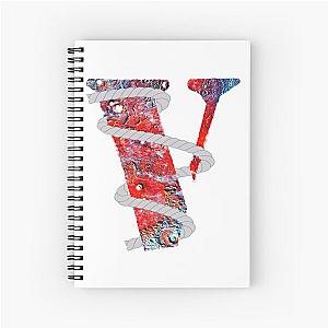 Vlone Angles - fun design Spiral Notebook